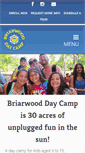 Mobile Screenshot of briarwooddaycamp.com